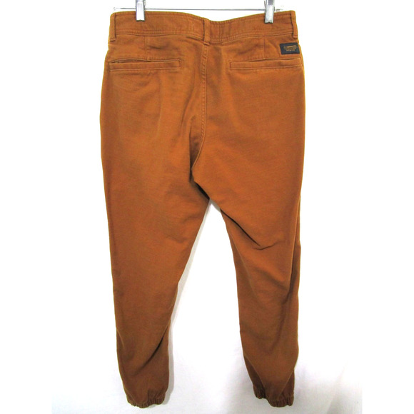 REI Co-Op Trailsmith Brown Cotton Double Knee Tapered Leg Chino Pants Men 32x32 - Picture 7 of 11